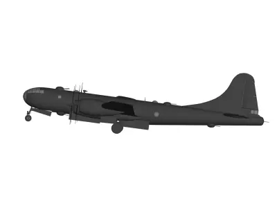 Boeing B-29 Superfortress 3D model