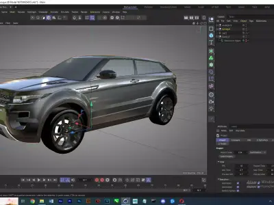 Land Rover Evoque 3D model