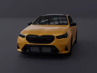 Generic Estate 2 Low-poly 3D model