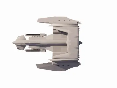 Spaceship-spacecraft-31 3D model