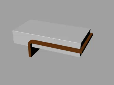 Coffee Table 3D model purchase