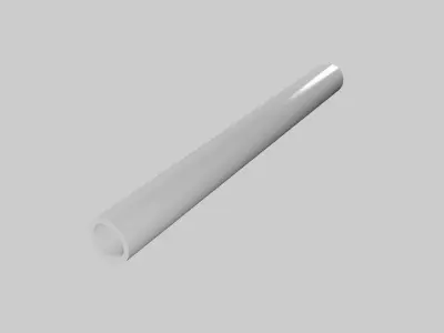 Polypropylene pipes 3D model