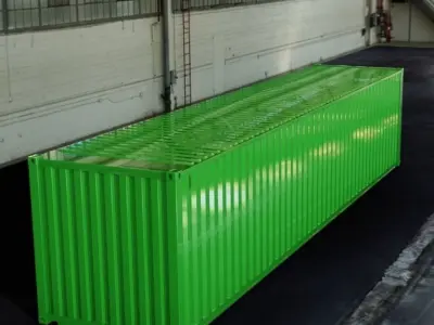 40FT ISO Shipping Container 3D model purchase