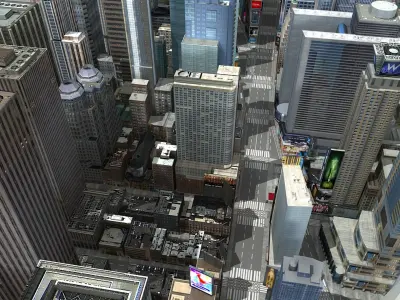 New York / Times Square 3D model