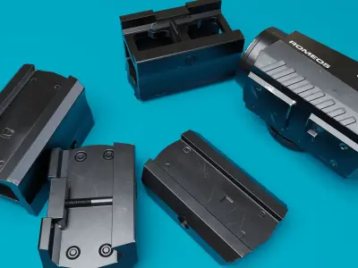 SIG SAUER Romeo 5 Optic Red Dot Low-poly 3D model