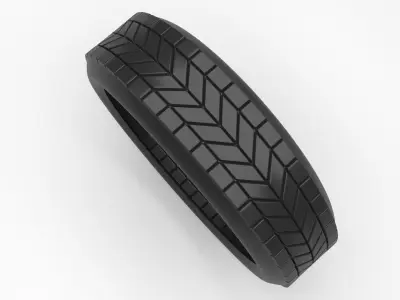 Car Wheel 3D model