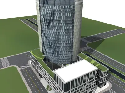 Office Building 3D model 263