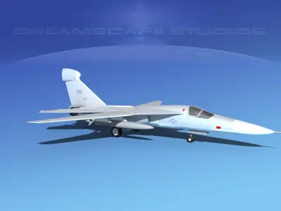 General Dynamics EF-111 Raven V02 USAF 3D model