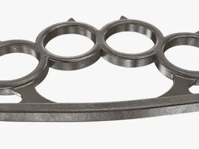 Brass Knuckles 3D model