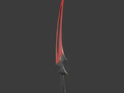 Crimson Blade 3D model