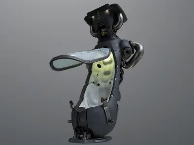 Rig Cryopod 3D model