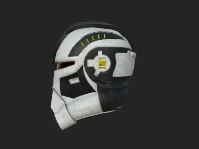 Echo Bad Batch Helmet Model 3D model