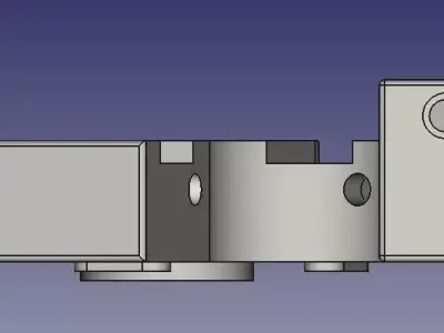 BRACKET PENUNTUN RODA GIGI Free 3D print model