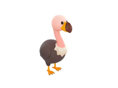 Character318 Vulture 3D model