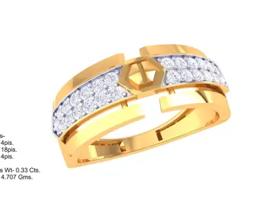 79 GENTS RINGS COMPLETE LOT  3D print model