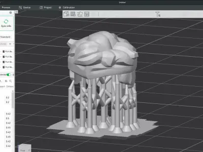 Custom3Dprint Minifigure Accessory - Minifigure Hair S3 - 016 3D print model