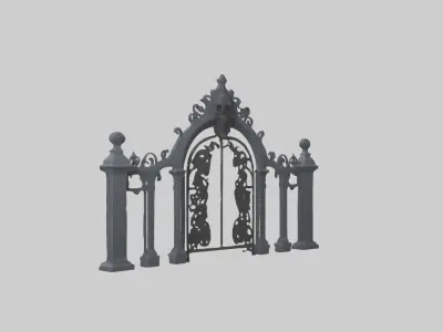 Purgatorygate Model Low-poly 3D model