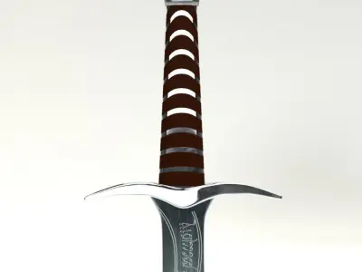 Sting  Bilbo  Sword 3D PBR model  Low-poly 3D model