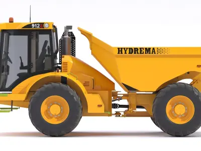 Hydrema 912G Articulated Dump Truck 3D model