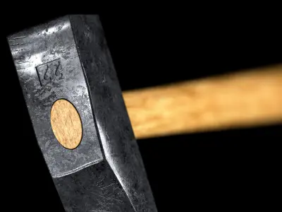 Hammer Simple  3D model