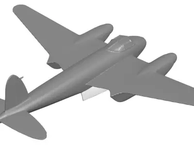 Aircraft 35 3D model