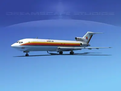 Boeing 727-200 First Air 3D model