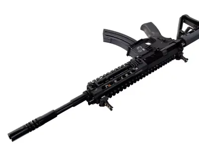 KCR739  Rifle 3D model