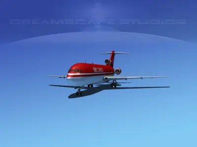 Boeing 727-200 BMC Cargo  3D model