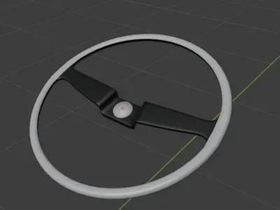 stearing wheel 3D model