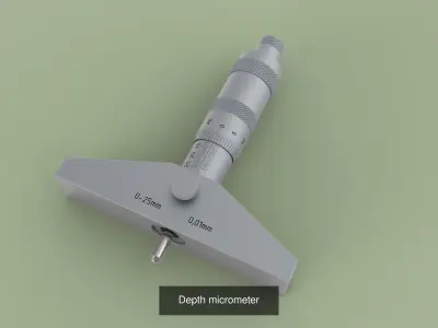 Measuring tools 3D Model Pack