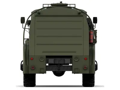 Ural TZ-5-375D 1966 3D model