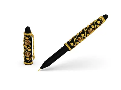 Forest Life Luxurious Pen 3D print model