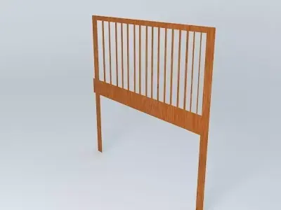 Deck Option %2321 3/8" Steel Cables in Leiu of Wood Lattice Free 3D model