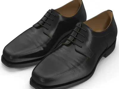  Old Man Shoes 5 3D Model 