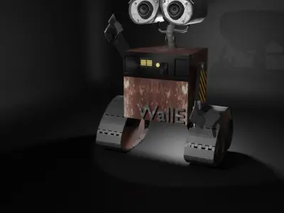 Wall-e wall e robot 3D model get