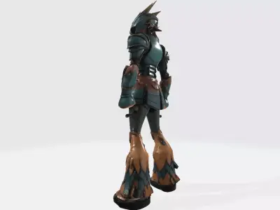 How to Train Your Dragon Astrid Pose Armor 02 3D print model