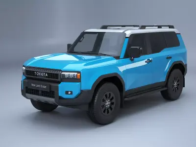 Toyota Land Cruiser 250 Prado 3D model