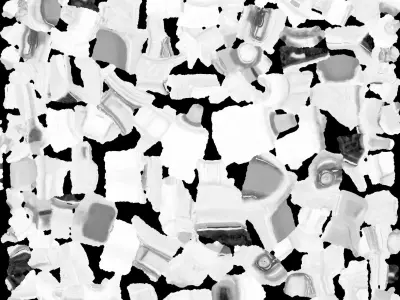 Green Pistol 3D model