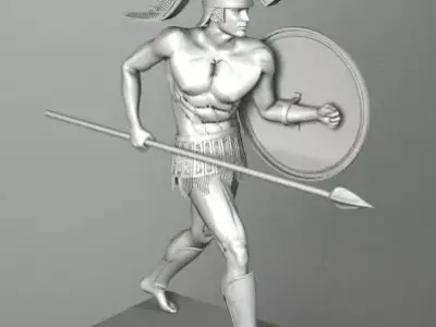 ROMAN WARRIOR 3D model