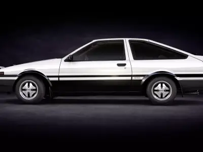 Toyota Sprinter Trueno AE86 3D model