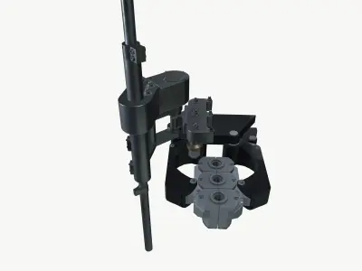 Pneumatic machine 3D model
