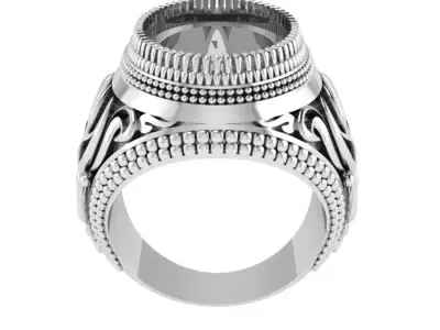 wedding RING 3D print model 72