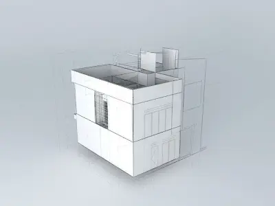 Industrial box Free 3D model