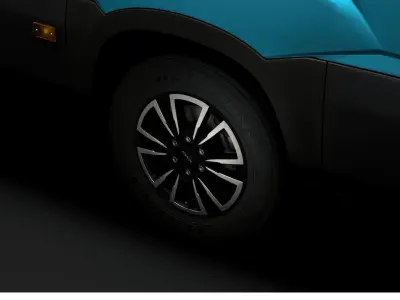 Iveco Daily Van 2020 wheel 3D model