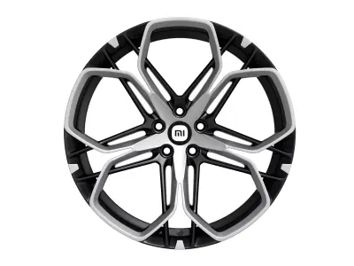 Xiaomi SU7 Two-Piece Forged Flower Pattern Wheels 3D model