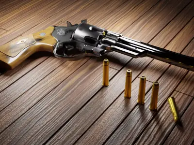 Smith and Wesson m29 3D model