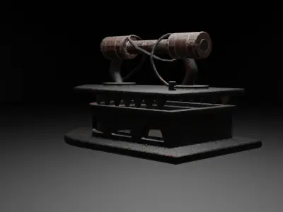 Iron  machine Free 3D model