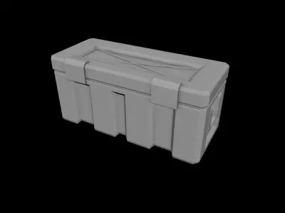 simple Box Free 3D model