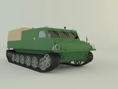 terrain vehicle 3D model