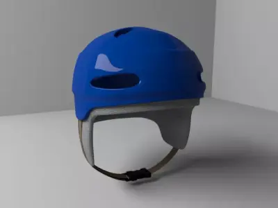 Helmet hockey 3D model